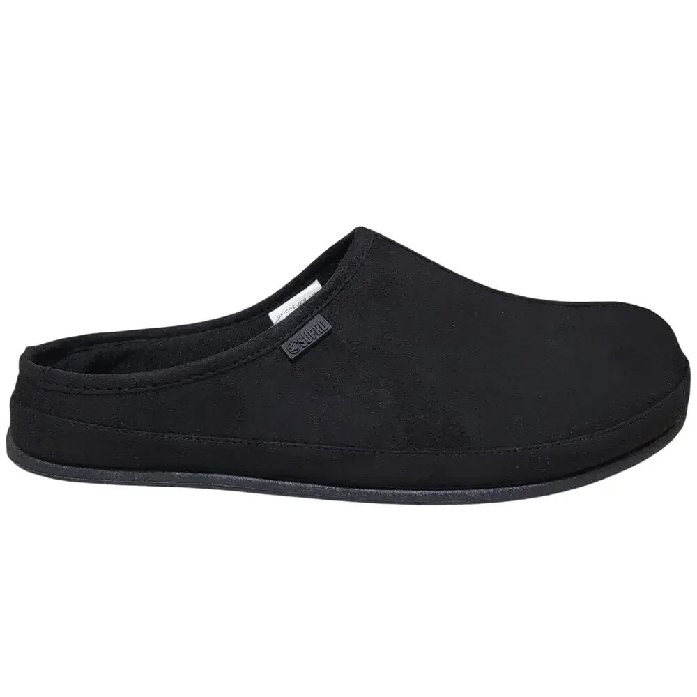 Deer Stags Men Wherever Slip On Mule Slippers Size US 10W Midnight Black MCSD